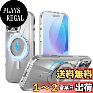 yzQUEASON ݊i X}zP[XyiPhone 16ProMax p MagSafeΉ P[Xz360°]X^h CX[dΉ iphone 16 pro max p P[X Ot ČRMILKi phone16pro max p P[X 