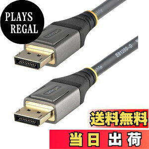 yzStarTech.com DisplayPort 1.4P[u 2m^8K60Hz HDR10Ή^4K120Hz UHDrfI^fBXvC|[g1.4P[u^VESAF胂j^[P[u^DP - DP IXEIX DP14VMM2M