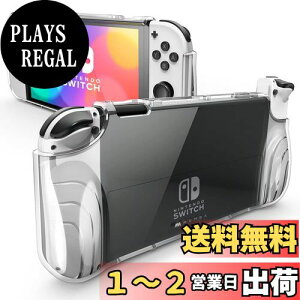yzMumba Nintendo Switch OLED 2021pP[X L@ELf یNAJo[ TPUObvt Sʕی h~ wh~ Ռz Joy-Con Rg[[Ή [Thunderbolt V[Y]
