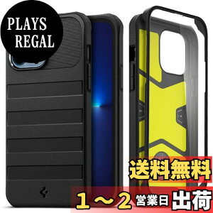 yzSpigen iPhone 13 Pro Max P[X 360°Sʕی [P[X+KXtB] ČRMILKi擾 ϏՌ Ow\ Jی h~ Ռz WIEA[}[ ACS03235 (ubN)
