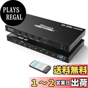 yzTESmart HDMI }gbNX 44o PAP@\ ؂ւ HDMI z 4K@30Hz 4PC4fBXvCp ؑ֊ Xvb^[ }`r[[h EDID@\ V[vZbg@\ @\ R