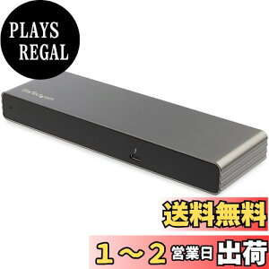 yzStarTech.com Thunderbolt 3 hbN/T_[{g3hbLOXe[V/fAj^Ή(DisplayPort/HDMI/VGA)/85W USB PD/2x USB-A/MKrbgLLAN/Windows & MacΉ TB3DK2DHV
