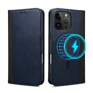 【送料無料】Rssviss iPhone 16 Pro Max 用 ケース 手帳型 MagSafe対応 iPhone16 Pro Max 用 手帳型ケース アイフォン16 プロマックス 用 ケース カード収納 スタンド機能 全面保護 衝撃吸収 スマホケース Mag