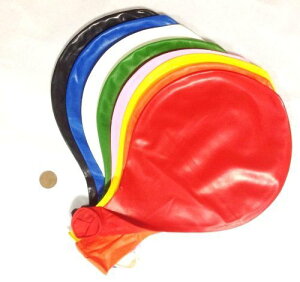 【送料無料】巨大 風船 8色 セット 90cm balbig101