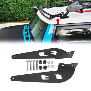 【送料無料】Chelhead トヨタ FJ ライトバーマウントブラケット 52インチ用 カーブ&ストレートタイプ用 LEDライトバー固定 作業灯ステー LEDバー クルーザー用 取付金具 台座 穴あけ不要 トヨタ