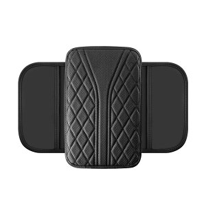 【送料無料】wowjimi 車載手すりパッド 車のアームレストボックスマット カー用品 疲労軽減 取り付け簡単 車肘置き 車用アクセサリー 小物収納 前席 多機能収納バッグ 車用アームレストパッ