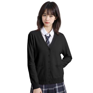 �y���������z[Sillictor] �X�N�[���J�[�f�B�K�� ���q ���� �J�[�f�B�K�� �w�� ���f�B�[�X ���n �j�b�g V�l�b�N �Z�[�^�[ ������� �ʊw �ʋ� 0900220blk-2XL