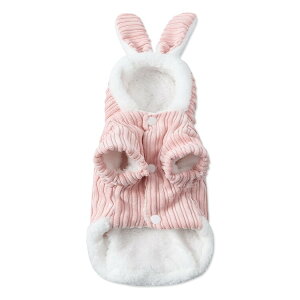 【送料無料】Jimjis 犬服 秋冬 サンゴベルベット 犬の冬服 暖かい ペット服 厚い ドッグウェア パーカー 小中型犬 防寒 着脱簡単 抜け毛防止 ペット用品 ペット衣類 小型犬 中型犬洋服 猫服