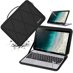 【送料無料】Smatree ハードEVA保護スリーブケース 12.2インチ Samsung Chromebook Plus ラップトップ専用ハードケース 耐衝撃 防水ノートブックバッグ(X8019)