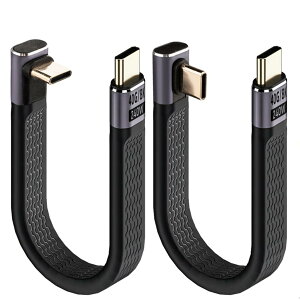yzLeehitech 2×13CM 240W PD}[d Thunderbolt 4 Z P[u 40Gbps pL USB C to USB C tbgP[u _Ŏ^щ\ 8K@60HzʓeBiPhone 16/15 V[YAiPadAMacbook Air/ProAGalax