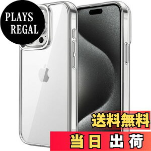 yzJETech iPhone 15 Pro 6.1C`p یP[X ΂݂Ȃ Ռz op[Jo[ h~ NAobN (NA)