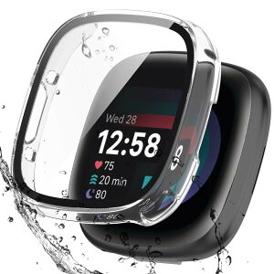 yzBOOLINN For Fitbit sense2 Jo[/Fitbit versa4 Jo[ 3DpGbW ^ PC+KXf ̌^ t@[EF fitbit sense2 P[X/fitbit versa4 P[X Ή ߗ LYh~ wh~ ȒP