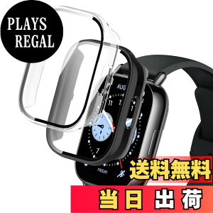 �y���������z�y2���Z�b�g�zGreerass �� Redmi Watch 5 Lite �P�[�X �K���X�t�B����+PC�t���[�� ��̌^ �ی�t�B���� �S�ʕی�P�[�X �����ߗ� �S�ʕی� �ϏՌ� �w��h�~ �������� �h���h�o �����ȒP 