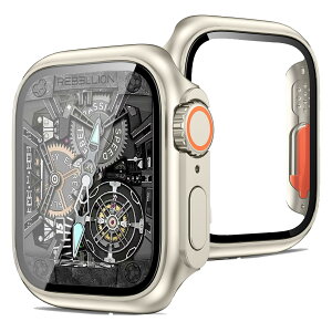 yzUIUIKA Apple Watch Jo[ Series SE2/SE/6/5/4 44mm Ή AbvEHb`p P[X ƌ݊ b Ultra Apple Watch P[XΉ Sʕی ^ ȒP ϏՌ ߗ wh~ 