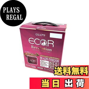 yzGSAT ER M-42R / 55B20R ECO.R Revolution Yԃobe[ AChOXgbvԑΉ GS YUASA W[GXAT