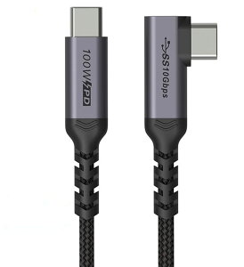 yzType C P[u USB 3.1 (3.0 / 2.0) ΉPD 1M ő100W/5A }[d 4K 60HZrfI` ϋv iC҂ 10Gbps Macbook Pro/AirAipadAGalaxy S9 S9 PlusAXperia XZA Ή LOEKU (L 1M)