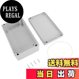 【送料無料】Akozon 接続箱 防水IP65 ABS電気プロジェクトボックスエンクロージャー計器ケース(200*120*75mm)