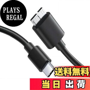 yzLUYING USB C to Micro B 3.0 ϊP[u 0.5m USB C OthddP[u 3A}[d5Gbpsf[^] MacBook (Pro)/Galaxy S5 Note 3/HDDOtn[hhCuɑΉ ubN