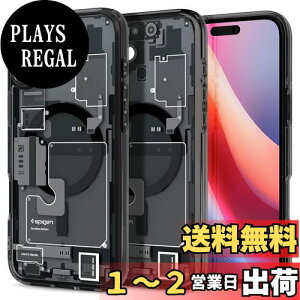 yzSpigen iPhone 16 Plus P[X NA MagSafeΉ ϏՌ Xgbvz[ ϖh~ op[ ČRMILKi EgEnCubhE}OtBbg ACS08078 ([E)