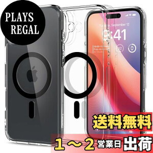 yzSpigen iPhone 16 Plus P[X NA MagSafeΉ ϏՌ Xgbvz[ ϖh~ op[ ČRMILKi EgEnCubhE}OtBbg ACS08076 (ubN)