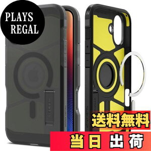 yzSpigen iPhone 16 P[X MagSafeΉ ϏՌ }bg 2d\ ČRMILKi ^tEA[}[iAIjE}OtBbg ACS08515 (tXgEubN)