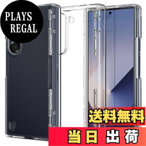 【送料無料】Spigen Galaxy Z Fold 6 ケース クリア 超薄型 超軽量 耐衝撃 ワイヤレス充電 対応 さらさら マット仕上げ レンズ保護 指紋防止 擦り傷防止 ウルトラ・ハイブリッド プロ ACS07813(クリス