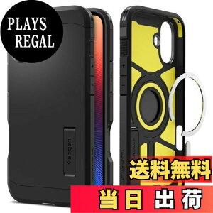 yzSpigen iPhone 16 Plus P[X MagSafeΉ ϏՌ }bg 2d\ ČRMILKi ^tEA[}[iAIjE}OtBbg ACS08085 (ubN)