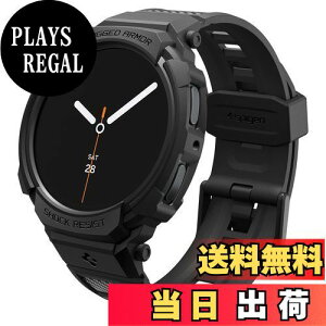 yzSpigen Galaxy Watch 8 44mm ̌^P[X X|[c oh dŒ  Ռz h~ ϏՌ یJo[ Xgbv MNV[EHb`p MbhEA[}[Ev ACS10007 (}