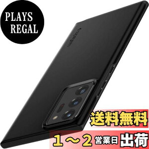 yzSpigen Galaxy Note20 Ultra P[X 5G Ή [ SC-53A | SCG06 ] ɔ Yی ^ y wh~ }bgdグ CX[dΉ VEtBbg (ubN)