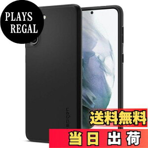 yzSpigen Galaxy S21 P[X [ SC-51B | SCG09 ] ɔ Yی C菝h~ ^Jo[ y wh~ Vv }bgdグ CX[dΉ VEtBbg ACS02418 (ubN)