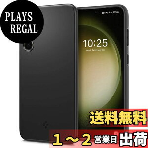 yzSpigen Galaxy S23 P[X ^ [ SC-51D | SCG19 ] Yی C菝h~ ^Jo[ y wh~ Vv }bgdグ CX[dΉ VEtBbg ACS05707 (ubN)