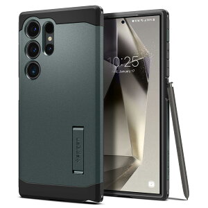 yzSpigen Galaxy S24 Ultra P[X X^ht }bg ϏՌ ČRMILKi ^tEA[}[ ACS07302 (ArXO[)