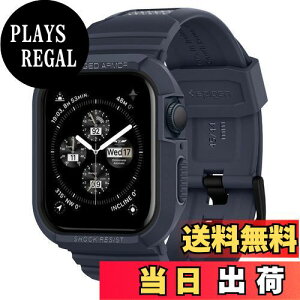yzSpigen Apple Watch 45mm | 44mm ̌^ oh P[X y Apple Watch 9 / 8 / 7 / SE2 / SE / 6 / 5 / 4 Ή z Jo[ ϏՌ PC TPU d\ X|[coh  Ռ z ϋv h~ Mbh