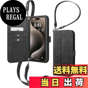 yzSpigen yn18N̋Zṕz iPhone 15 Pro Max P[X 蒠^ v V_[ Xgbv z }Olbg J[h[ X^h@\ J[h EHbgSv ACS06605 (ubN)