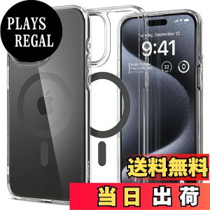 yzSpigen yn18N̋Zṕz iPhone 15 Pro P[X MagSafe NA ϏՌ ČRMILKi擾 Xgbvz[ ϗ}  Xgbvz[ 2d\ Yی C菝h~ MagSafe C