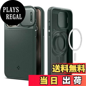 yzSpigen yn18N̋Zṕz iPhone 15 Pro P[X MagSafe ϏՌ JYی XCh Jo[ }bg dグ d\ Jی ʕی h~ Ռ z CX[d