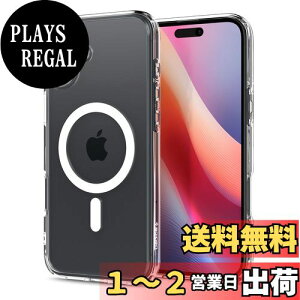 yzSpigen yn18N̋Zṕz iPhone 16 Plus P[X NA MagSafeΉ ϏՌ Xgbvz[ ϖh~ op[ ČRMILKi EgEnCubhE}OtBbg ACS08075 (zC