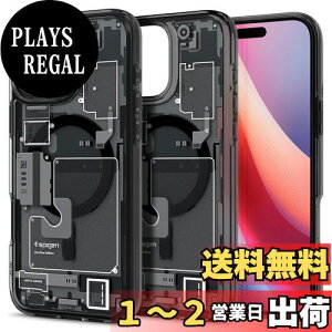 yzSpigen yn18N̋ZṕziPhone 16 Pro P[X MagSafeΉ NA Xgbvz[ ČRMILKi EgEnCubhE}OtBbg ACS08135 ([E)