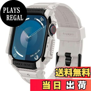 yzSpigen Apple Watch 10 42mm ̌^ oh P[X ϏՌ PC TPU d\ X|[coh  Ռ z ϋv h~ MbhEA[}[Ev ACS08593 (f[x[W)