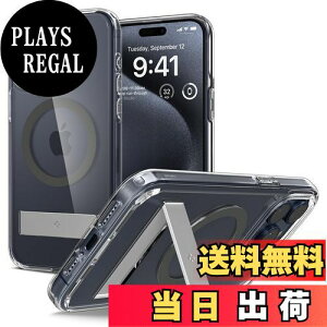 yzSpigen yn18N̋Zṕz iPhone 15 Pro Max P[X NA MagSafeΉ X^ht EgEnCubhSE}OtBbg ACS06584 (Ot@Cg)