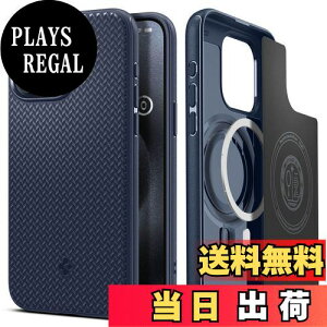 yzSpigen yn18N̋Zṕz iPhone 15 Pro Max P[X Magsafe Ή ϏՌ ČRMILKi wh~ }OEA[}[E}OtBbg ACS06598 (lCr[Eu[)