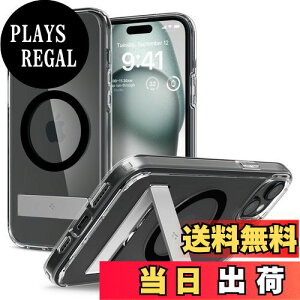 yzSpigen yn18N̋Zṕz iPhone 15 Plus P[X NA MagSafeΉ X^ht EgEnCubhSE}OtBbg ACS06666 (ubN)