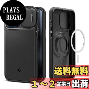 yzSpigen yn18N̋Zṕz iPhone 15 Pro Max P[X MagsafeΉ JYی IveBbNEA[}[E}OtBbg ACS06599 (ubN)