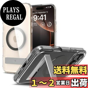 yzSpigen yRpNgȃX^htziPhone 16 Pro P[X MagSafeΉ NA X^ht ČRMILKi EgEnCubhSE}OtBbg ACS08143 (Ot@Cg)