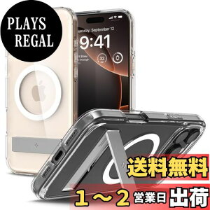 yzSpigen yRpNgȃX^htziPhone 16 Pro Max P[X MagSafeΉ NA X^ht ČRMILKi EgEnCubhSE}OtBbg ACS08009 (NX^ENA)