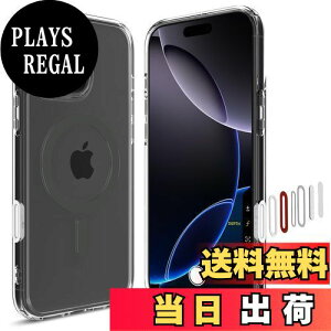yzSpigen yJRg[Jo[tziPhone 16 Pro P[X MagSafeΉ NA {^ی h~ Xgbvz[ ČRMILKi EgEnCubhTE}OtBbg ACS08513 (