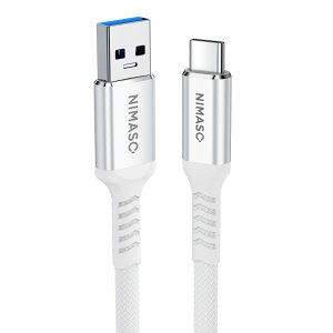yzNIMASO USB Type C P[u USB-C & USB-A 3.0 ^CvC P[u iPhone16/15V[YΉ Xperia/Galaxy/LG/iPad Pro/MacBook ̑ Android @Ή3m NCA24A1072