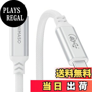 yzNIMASO USB4 P[u 1M zCg Thunderbolt 4 Ή Thunderbolt 3 USB-CƉʌ݊ USB-IFF؎擾 40Gbps] PDΉ 100W/5A }[d USB 4.0 8K@60Hz / 24K@60Hz foiPhone16/15V[YAiP
