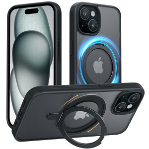 yzNIMASO iPhone 15 p P[X cΉ 360°]X^hP[X ACtH15p MagSafeΉ gуX}zP[X O}Olbg Jo[ }bg hw ČRMILKi ϏՌ ph