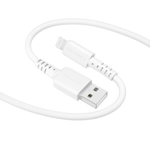 yzMOTTERU(be) USB-A to Lightning VRP[u MFiF [d f[^] Ȃ₩ł炩 ܂Ȃ fɋ iPhone/iPad Ή VRP[uoh t 1.0m GA[